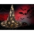 Kapelusz czarownicy halloween wieźmy czarodziej