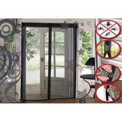 Moskitiera siatka na drzwi z magnesem 210x100 mesh