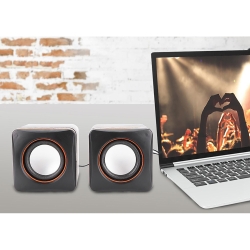 Głośniki komputerowe pc 2.0 jack zasilanie usb