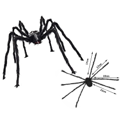 Pająk halloween olbrzym gigant tarantula dekoracja