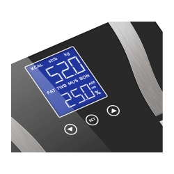 Analityczna waga łazienkowa 180kg szklana lcd