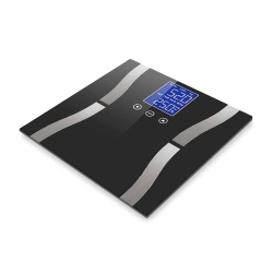 Analityczna waga łazienkowa 180kg szklana lcd