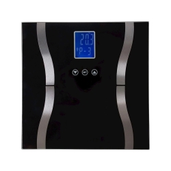 Analityczna waga łazienkowa 180kg szklana lcd