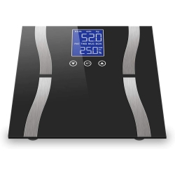 Analityczna waga łazienkowa 180kg szklana lcd