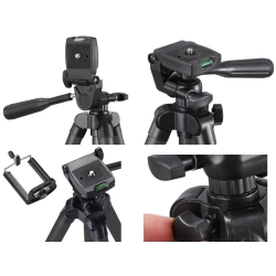 Statyw tripod pilot bluetooth uchwyt na telefon