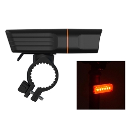 Lampka rowerowa przód tył zestaw do roweru led usb