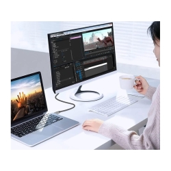 Kabel przewód displayport usb typ-c 1.4 video audio usb-c 8k 4k 2k 1,8m