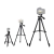 Statyw tripod pilot bluetooth uchwyt na telefon