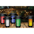 Lampa ogród solarna pochodnia latarnia rgb pilot