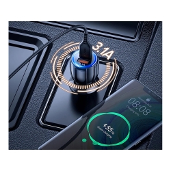 Ładowarka samochodowa do gniazd zapalniczki 2xusb quickcharge 3.0 szybka