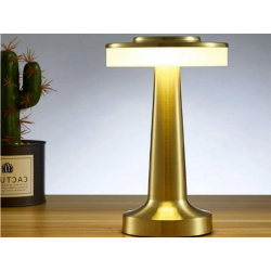 Lampka nocna stołowa dotykowa lampa 3 stopniowa do sypialni bezprzewodowa