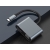 Adapter przejściówka usb-c do hdmi 4k vga hub usb 3.0 usb-c power delivery