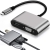 Adapter przejściówka usb-c do hdmi 4k vga hub usb 3.0 usb-c power delivery