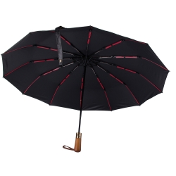 Parasol parasolka składana automat czarny unisex elegancki duży porządny