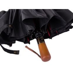 Parasol parasolka składana automat czarny unisex elegancki duży porządny