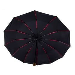 Parasol parasolka składana automat czarny unisex elegancki duży porządny