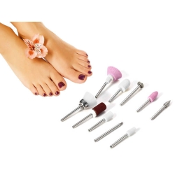 Zestaw do manicure pedicure tarka frezarka