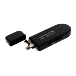 Czytnik kart sd microsd tf usb usb-c micro usb 3w1