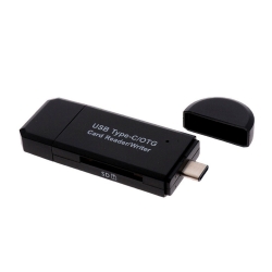 Czytnik kart sd microsd tf usb usb-c micro usb 3w1