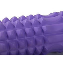 Roller do masażu pleców nóg wałek crossfit masażer joga fit z wypustkami
