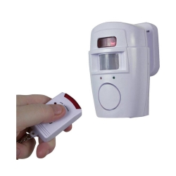 Alarm bezprzewodowy czujnik ruchu + 2 piloty 105db