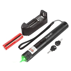 Wskaźnik laserowy laser zielony punktowy mocny