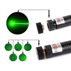 Wskaźnik laserowy laser zielony punktowy mocny