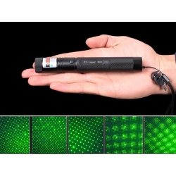 Wskaźnik laserowy laser zielony punktowy mocny