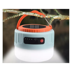Lampa lampka solarna turystyczna na biwak usb led