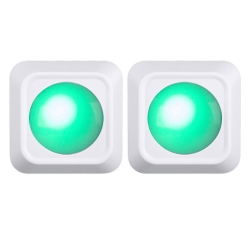 Lampka bezprzewodowa lampa nocna lampki rgb led pilot na baterie 2 sztuki