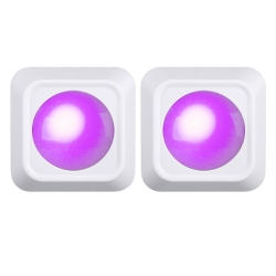Lampka bezprzewodowa lampa nocna lampki rgb led pilot na baterie 2 sztuki