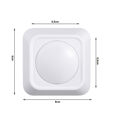 Lampka bezprzewodowa lampa nocna lampki rgb led pilot na baterie 2 sztuki