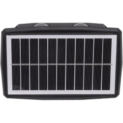 Lampa elewacyjna solarna led z czujnikiem zmierzchu naścienna kinkiet