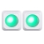 Lampka bezprzewodowa lampa nocna lampki rgb led pilot na baterie 2 sztuki