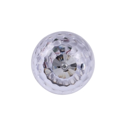 Żarówka led rgb obrotowa e27 kula dyskotekowa