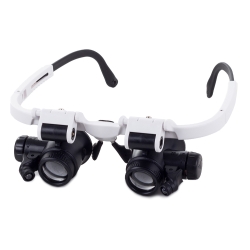 Lupa okulary zegarmistrzowskie naprawa 8x 23x led
