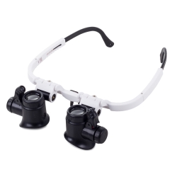 Lupa okulary zegarmistrzowskie naprawa 8x 23x led