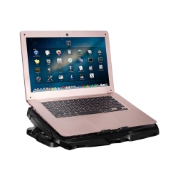 Podkładka podstawka chłodząca pod laptopa led regulowana z portem usb