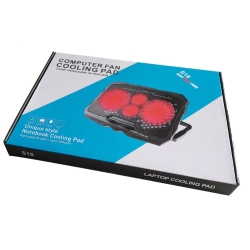 Podkładka podstawka chłodząca pod laptopa led regulowana z portem usb