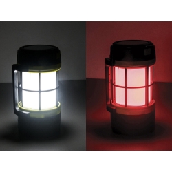 Latarka turystyczna led solarna lampa biwakowa aku
