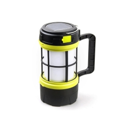 Latarka turystyczna led solarna lampa biwakowa aku