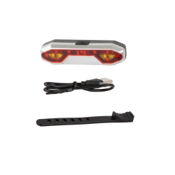 Lampka rowerowa tylna led usb mocna tył do roweru