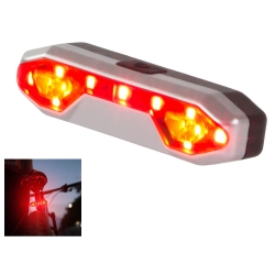 Lampka rowerowa tylna led usb mocna tył do roweru