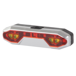 Lampka rowerowa tylna led usb mocna tył do roweru
