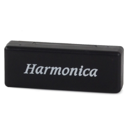 Harmonijka ustna metalowa c dur etui 10 kanałów