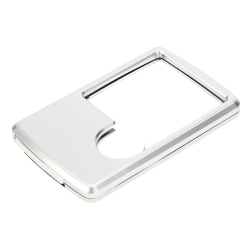 Lupa kieszonkowa do czytania jubilerska led 3x 6x