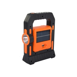 Latarka turystyczna led solarna lampa lampka biwakowa akumulator kemping