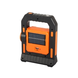 Latarka turystyczna led solarna lampa lampka biwakowa akumulator kemping