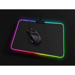 Podświetlana podkłada pod mysz gamingowa led 35x25