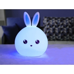 Lampka nocna dla dzieci led królik rgb dotyk